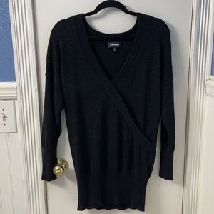 EXPRESS Black sweater, size medium, barley worn